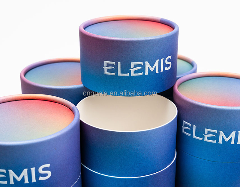 Custom Printed Plastic-Free Paper Tube for Skincare